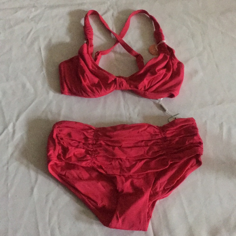 Seafolly Pink Persian 2 Piece Bikini